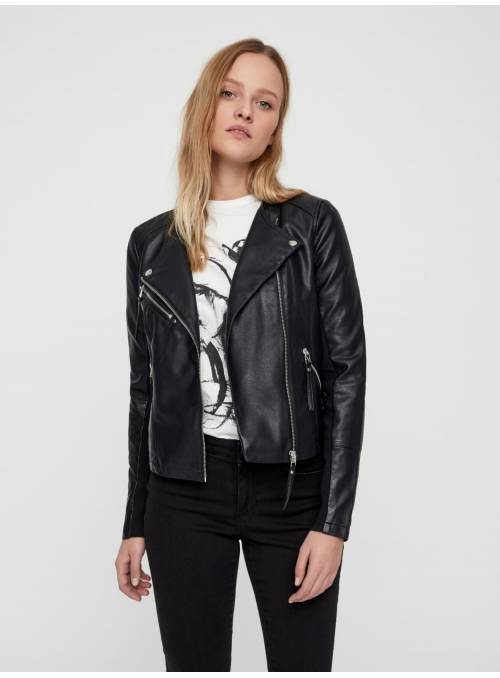 JACKET FEM WOV VPC100 - BLACK - 