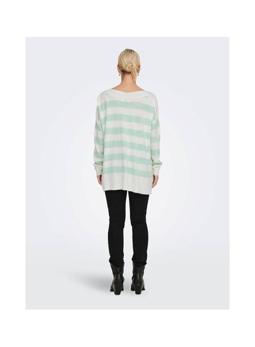 PULLOVER FEM KNIT PC100 - GREEN - Cloud 