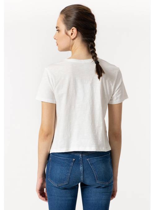 CAMISETA DAMASCO BLANCA LAZO TIFFOSI