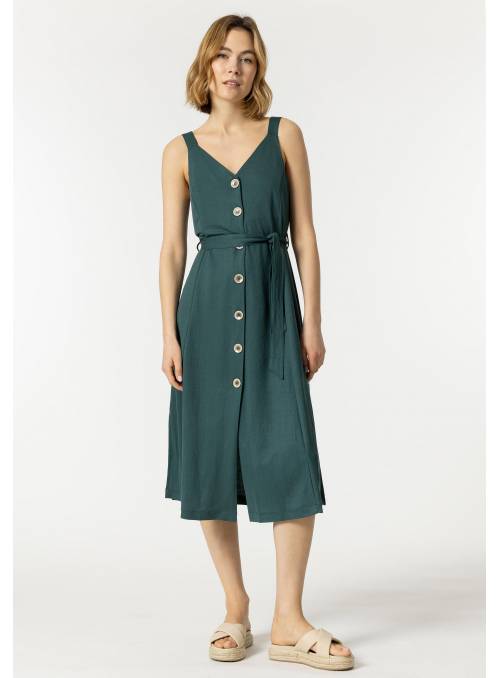 VESTIDO SHARA VERDE BOTELLA TIFOSI