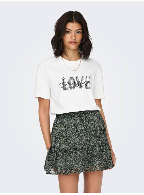 CAMISETA LOVE FLOCK JDY