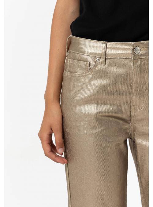 PANTALON DORADO AMY TIFFOSI